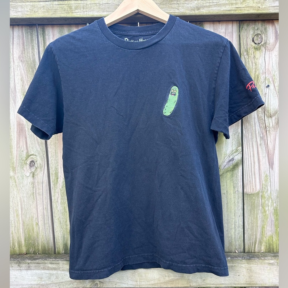 Primitive x Rick and Morty Pickle Rick Black‎ T-Shirt Size Medium - Picture 2 of 9